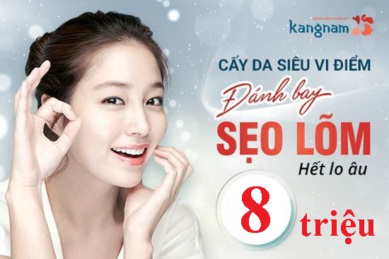 Trị Sẹo Lõm ở Kangnam GIÁ RẺ nhất là bao nhiêu? Bảng giá chữa sẹo 2019